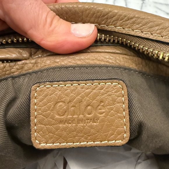 Chloe Brown Leather Handbag - Picture 5 of 6